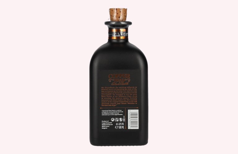 Copperhead London Dry Gin BLACK BATCH 42% Vol. 0,5l