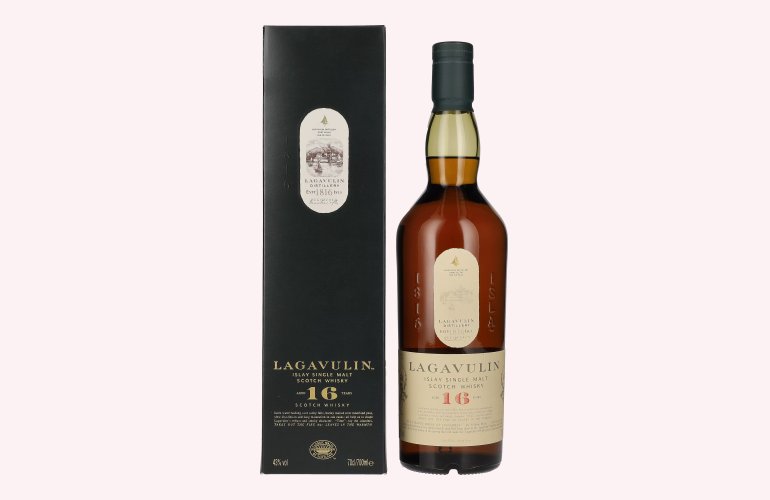 Lagavulin 16 Years Old Single Malt Whisky 43% Vol. 0,7l in Geschenkbox