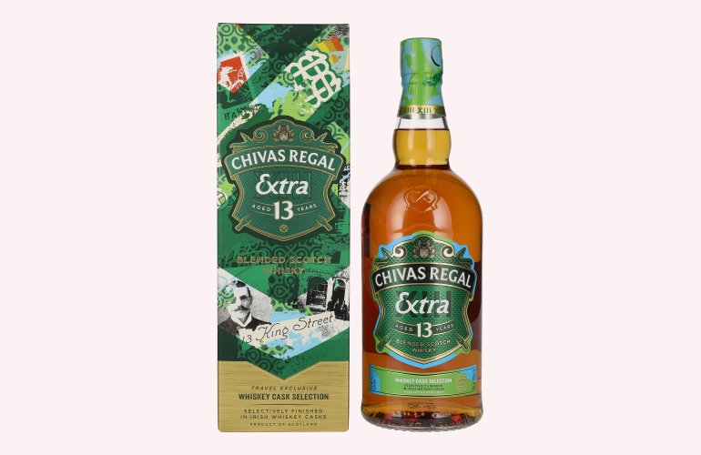 Chivas Regal EXTRA 13 Years Old IRISH CASKS SELECTION 40% Vol. 1l in Giftbox