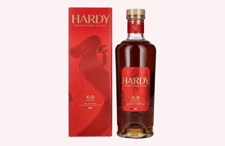 Hardy XO Fine Champagne Cognac 40% Vol. 0,7l in Giftbox