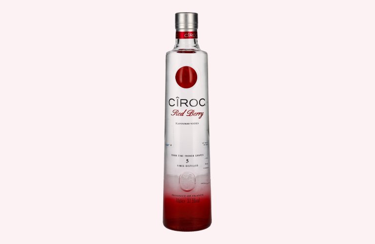 Cîroc RED BERRY Flavoured Vodka 37,5% Vol. 0,7l