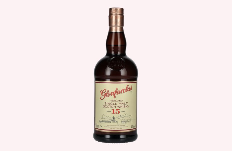 Glenfarclas 15 Years Old Highland Single Malt Scotch Whisky 46% Vol. 0,7l