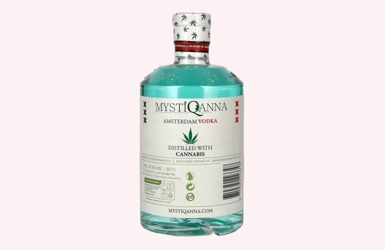 MYSTIQANNA Amsterdam Vodka 37,5% Vol. 0,5l