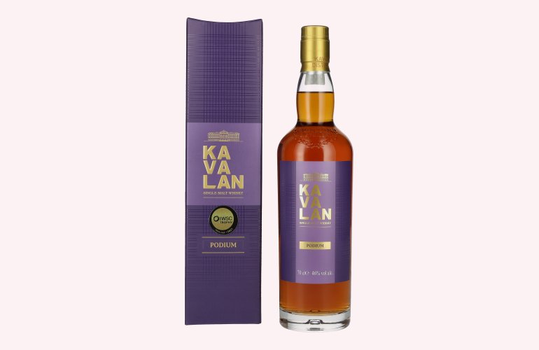 Kavalan PODIUM Single Malt Whisky 46% Vol. 0,7l in Geschenkbox
