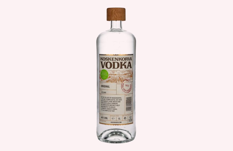 Koskenkorva Vodka ORIGINAL 40% Vol. 1l