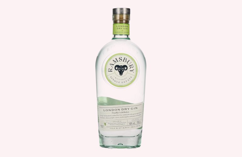 Ramsbury Single Estate London Dry Gin 40% Vol. 0,7l