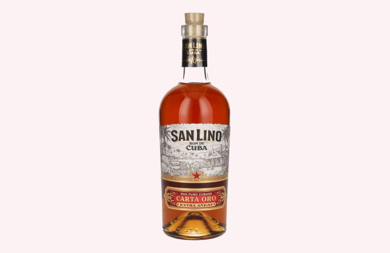 San Lino Ron de Cuba CARTA ORO Extra Añejo 40% Vol. 0,7l