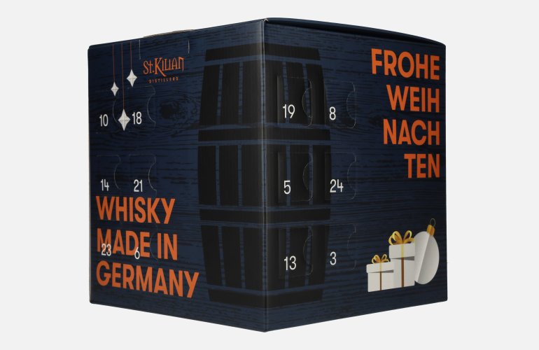 St. Kilian Adventskalender 2025 54,5% Vol. 24x0,02l