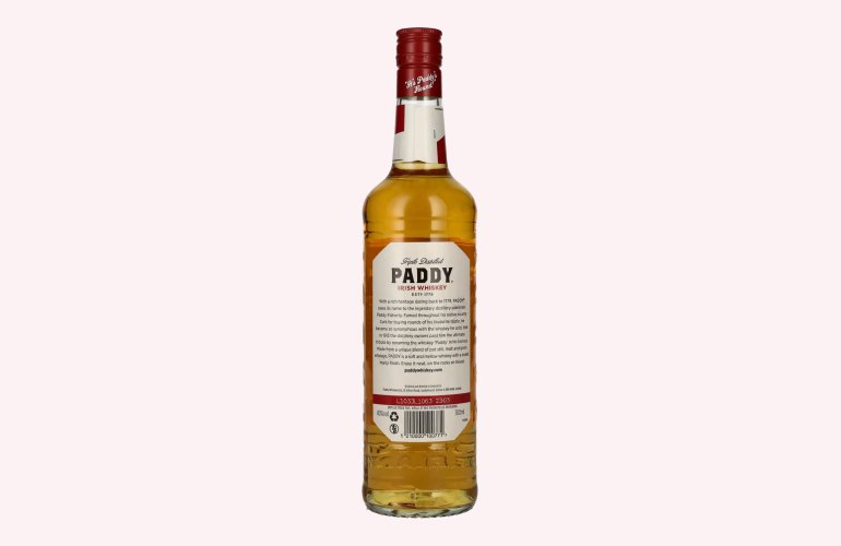 Paddy Irish Whiskey 40% Vol. 0,7l