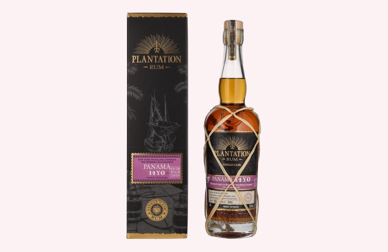 Plantation Rum PANAMA 14 Years Old Rye Whiskey Maturation Edition 2021 51,8% Vol. 0,7l in Geschenkbox