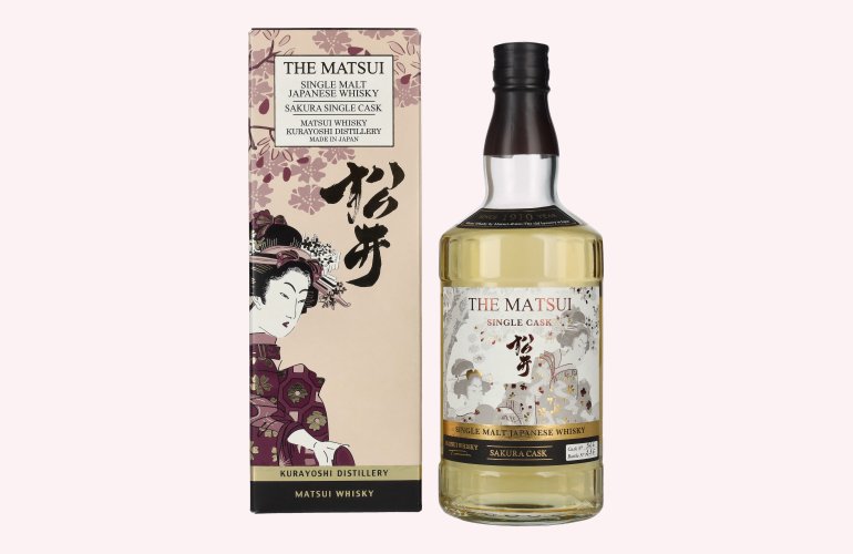Matsui Whisky THE MATSUI Single Malt Japanese Whisky SAKURA SINGLE CASK 48% Vol. 0,7l in Geschenkbox