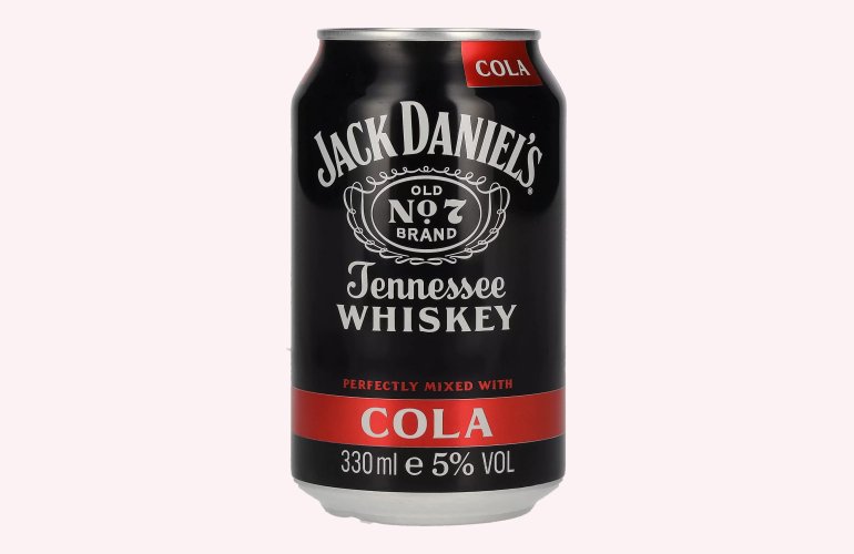 Jack Daniel's Tennessee Whiskey & Cola 5% Vol. 0,33l Dose