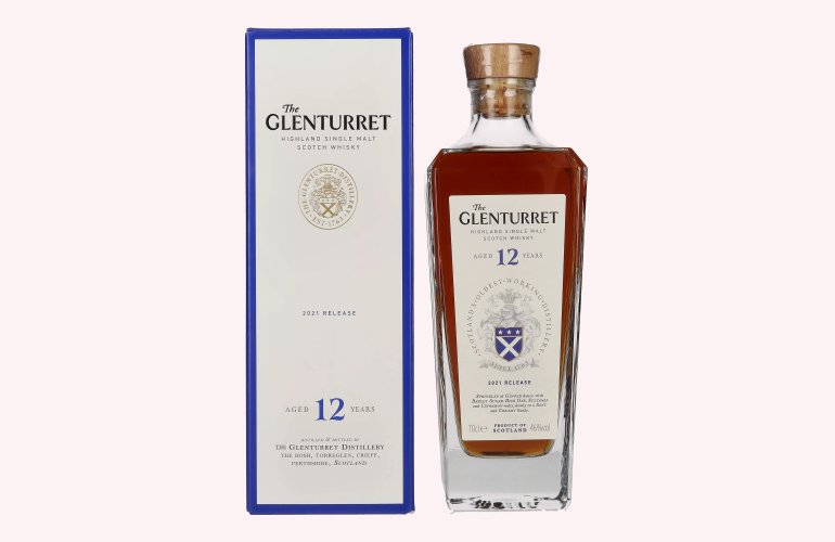 The Glenturret 12 Years Old Single Malt Scotch Whisky Release 2021 46% Vol. 0,7l in Giftbox