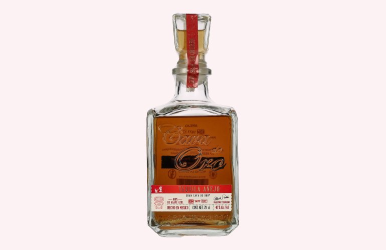 Gran Cava de Oro Tequila AÑEJO 100% de Agave Azul 40% Vol. 0,7l