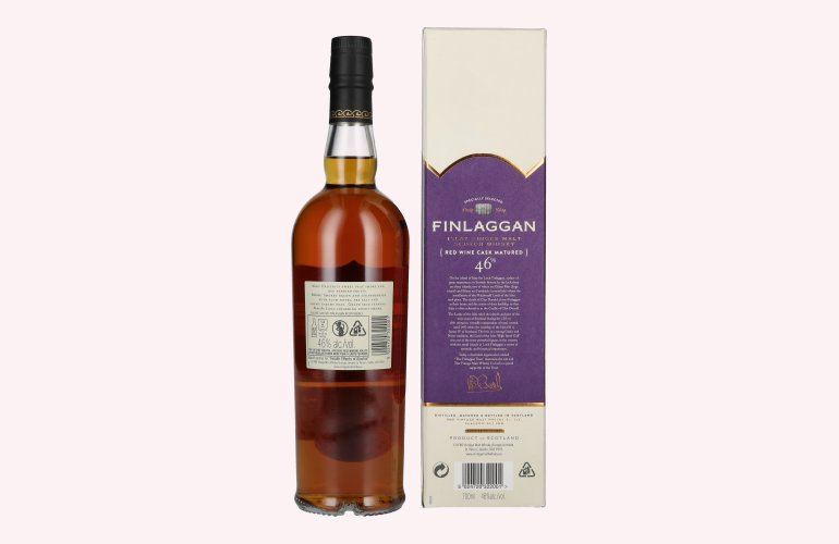 Finlaggan RED WINE CASK MATURED Islay Single Malt Whisky 46% Vol. 0,7l in Geschenkbox