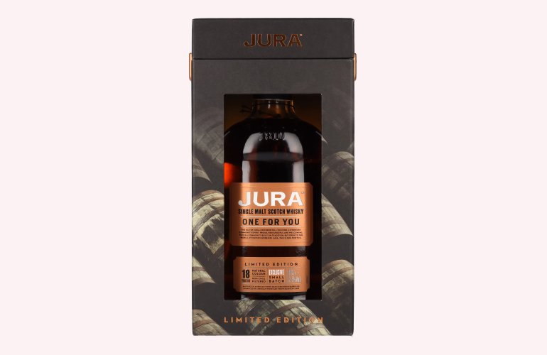 Jura ONE FOR YOU 18 Years Old Limited Edition 52,5% Vol. 0,7l in Geschenkbox