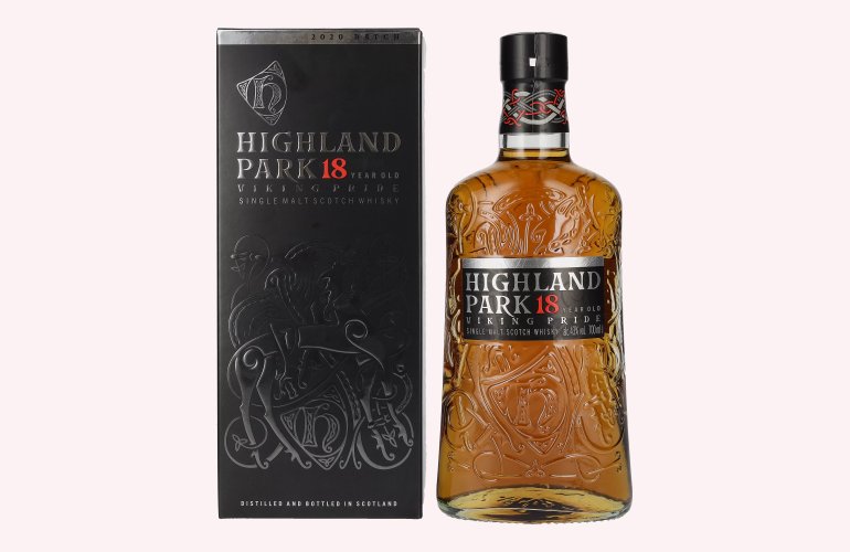 Highland Park 18 Years Old VIKING PRIDE 43% Vol. 0,7l in Geschenkbox