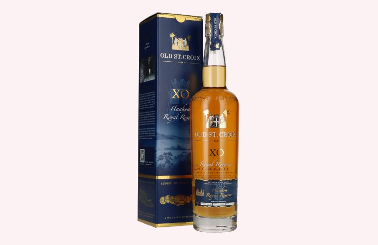 Old St. Croix X.O. HAAKON ROYAL RESERVE Superior Spirit Drink 42% Vol. 0,7l in geschenkverpakking