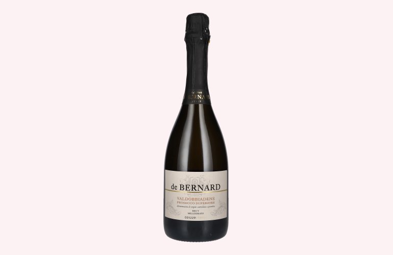 De Bernard Valdobbiadene Prosecco Superiore DOCG Brut Millesimato 2022 11,5% Vol. 0,75l