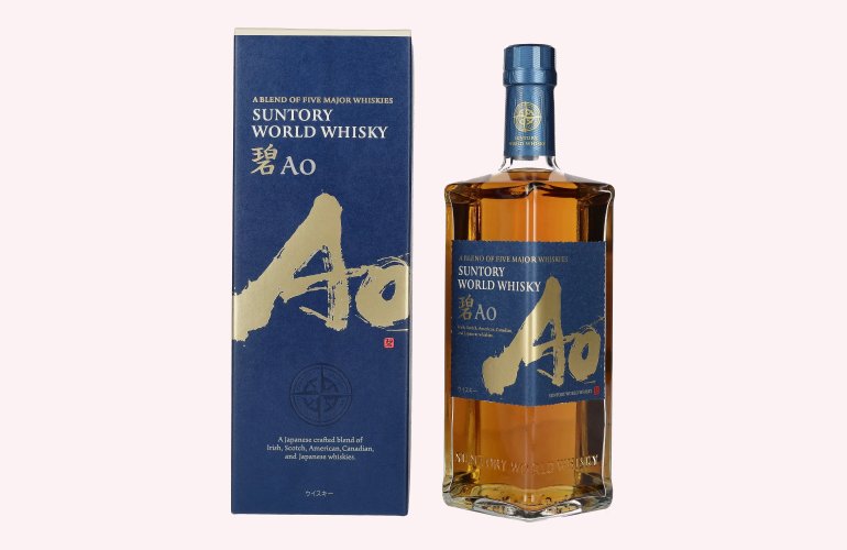 Suntory AO World Blend Whisky 43% Vol. 0,7l in Geschenkbox
