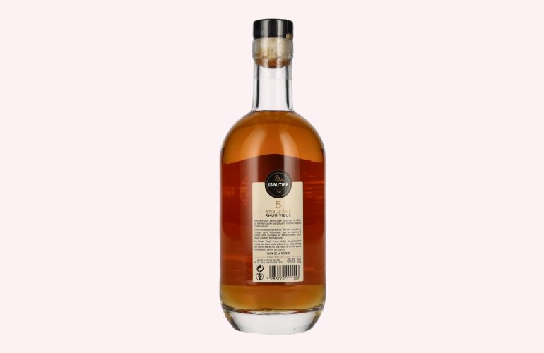 Isautier Rhum Vieux 5 Ans D'Âge Blend 40% Vol. 0,7l