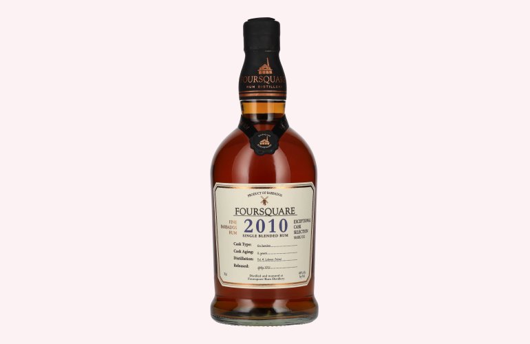 Foursquare 12 Years Old Single Blended Rum Cask Strength 2010 60% Vol. 0,7l