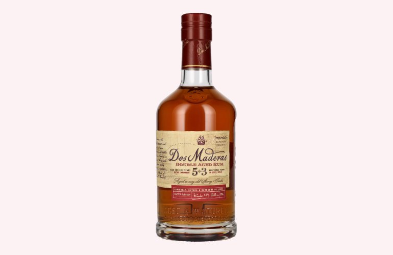 Dos Maderas 5+3 Years Old Double Aged Rum 37,5% Vol. 0,7l