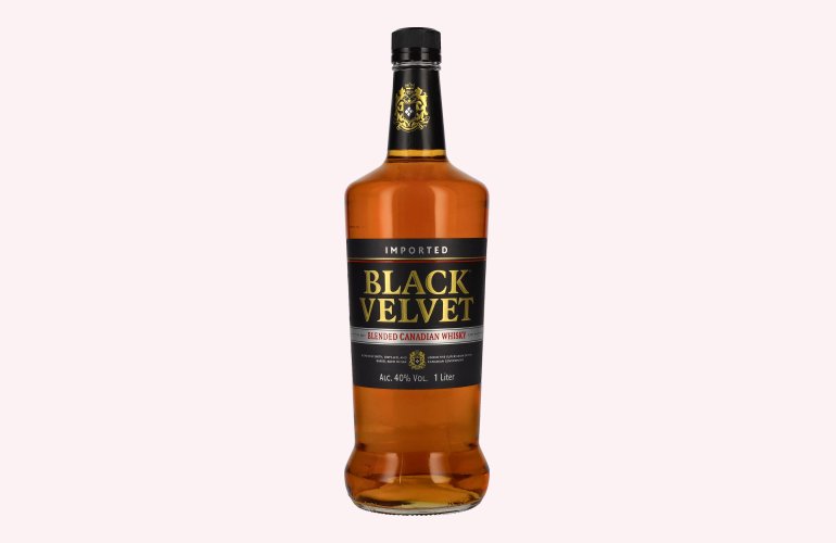 Black Velvet Blended Canadian Whisky 40% Vol. 1l