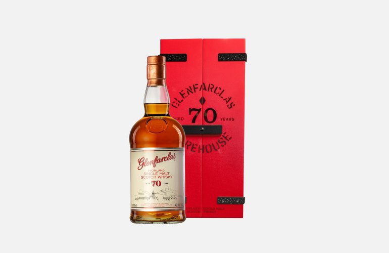 Glenfarclas 70 Years Old Highland Single Malt Scotch Whisky 42,9% Vol. 0,7l en boîte cadeau