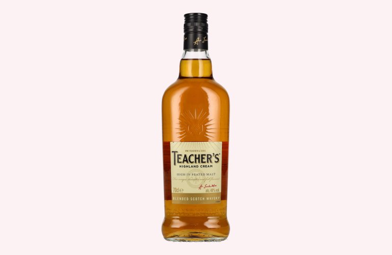 Teacher's HIGHLAND CREAM Blended Scotch Whisky 40% Vol. 0,7l