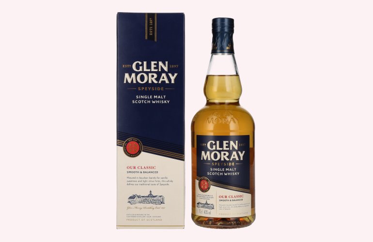 Glen Moray Our Classic 40% Vol. 0,7l in Geschenkbox