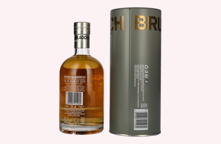 Bruichladdich ISLAY BARLEY Coull, Rockside, Island, Mulindry, Cruach, Dunlossit 2013 50% Vol. 0,7l in Tinbox
