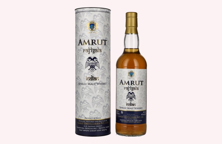 Amrut RAJ IGALA Indian Single Malt Whisky 40% Vol. 0,7l in Geschenkbox