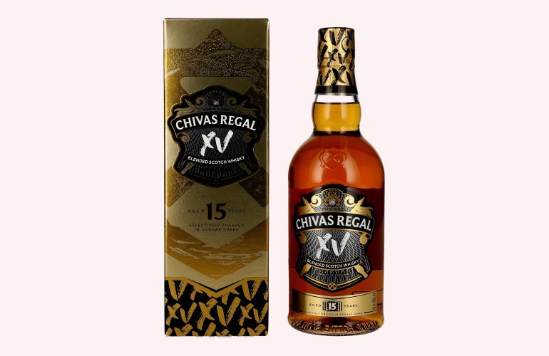 Chivas Regal XV 15 Years Old Blended Scotch Whisky 40% Vol. 0,7l in Giftbox