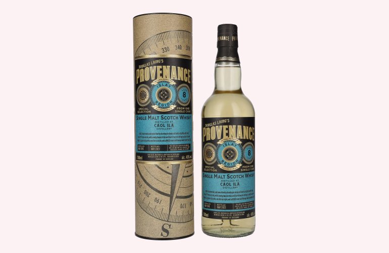 Douglas Laing PROVENANCE Caol Ila 8 Years Old Single Malt 2013 46% Vol. 0,7l in Geschenkbox