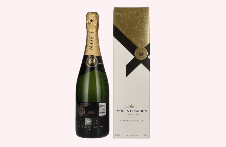Moët & Chandon Champagne RÉSERVE IMPÉRIALE Brut 12,5% Vol. 0,75l in geschenkverpakking