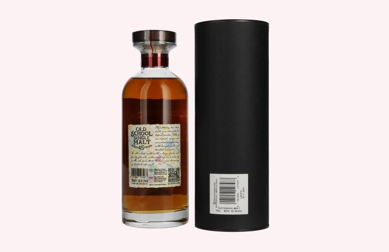 Signatory Vintage 45 Years Old OLD SCHOOL Tropical Fruit Edition 43,3% Vol. 0,7l en boîte cadeau