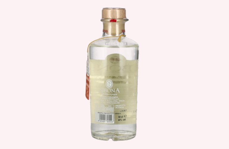 Sibona La Grappa di ARNEIS 40% Vol. 0,5l