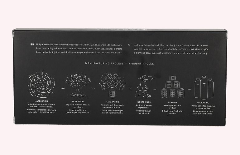 TATRATEA Tasting Set 47% Vol. 6x0,04l en boîte cadeau