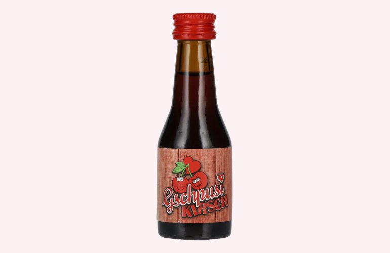 Gschpusi Kirsch 20% Vol. 25x0,02l mit Sticker