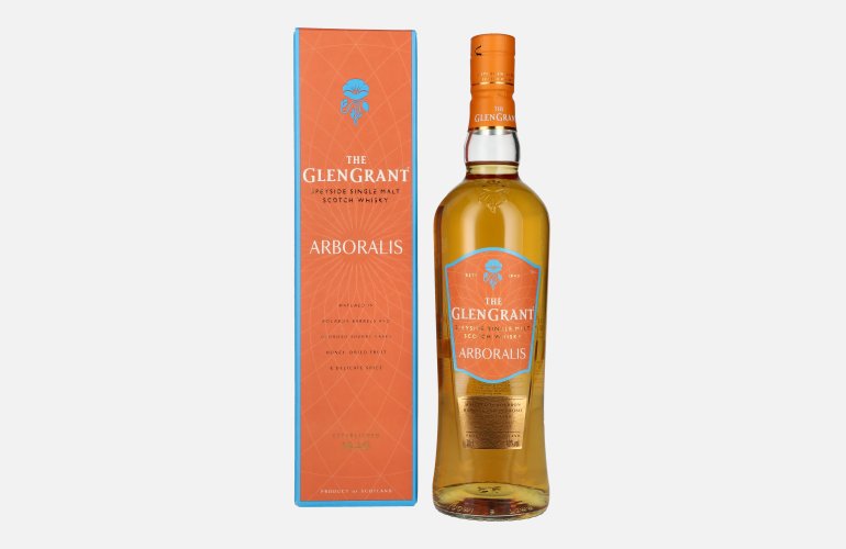 Glen Grant ARBORALIS Single Malt Scotch Whisky 40% Vol. 0,7l en boîte cadeau