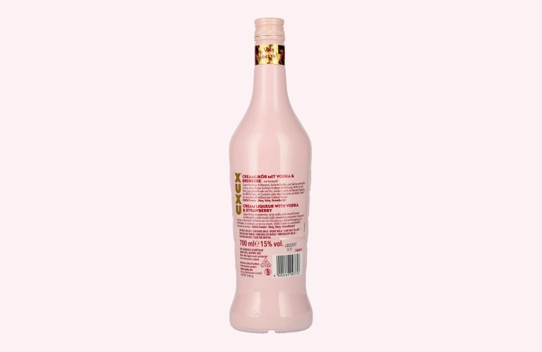XUXU Cream Liqueur with Vodka & Strawberry 15% Vol. 0,7l