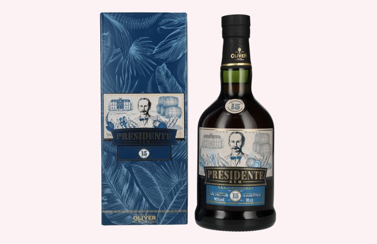 Presidente 15 Sistema Solera Rum 40% Vol. 0,7l in Geschenkbox