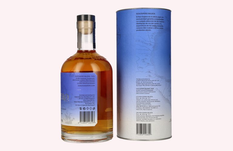Ron Espero Balboa Selección Homenaje Premium Caribbean Rum 40% Vol. 0,7l in Giftbox