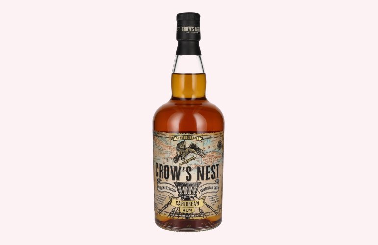 Crow's Nest Double Matured Caribbean Rum 40% Vol. 0,7l
