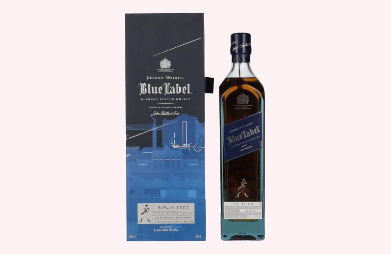 Johnnie Walker Blue Label City Edition Berlin Blended Scotch Whisky 40% Vol. 0,7l in Geschenkbox