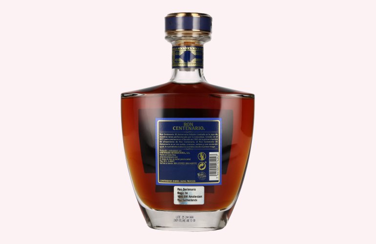 Ron Centenario EDICIÓN LIMITADA 30 Aniversario Rum 40% Vol. 0,7l