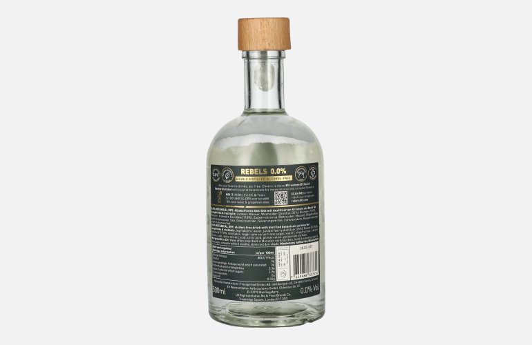 Rebels 0.0% Cheers Revolution Botanical Dry Alcohol-Free 0,5l