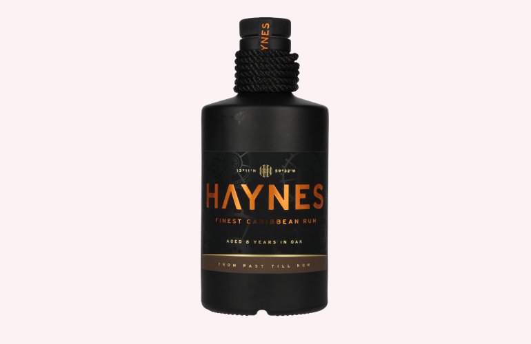 HAYNES 8 Years Old Finest Caribbean Rum 40% Vol. 0,5l