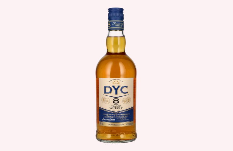 DYC Destilerias y Crianza 8 Años Finest Old Whisky 40% Vol. 0,7l